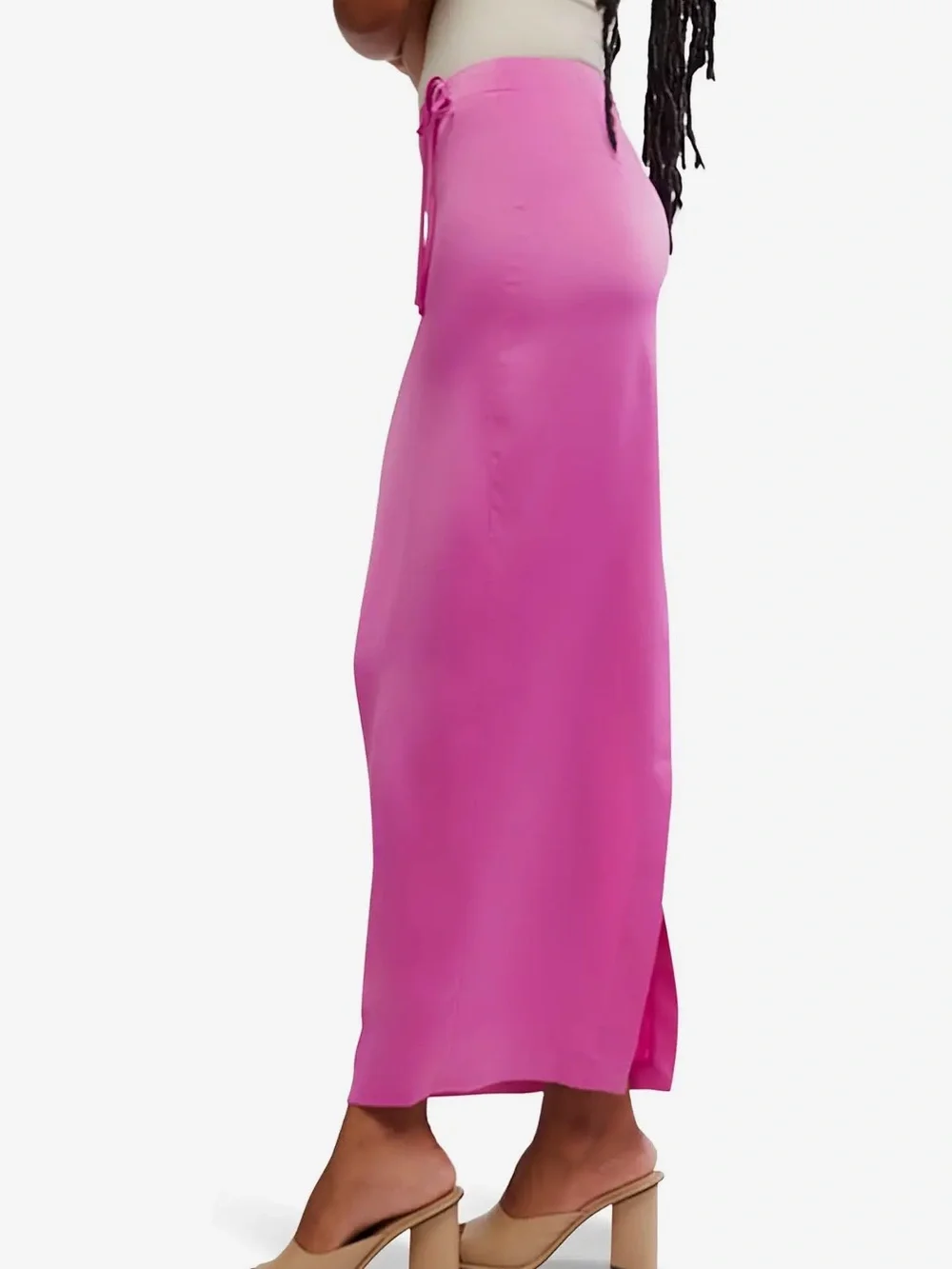 Free People sleek satin